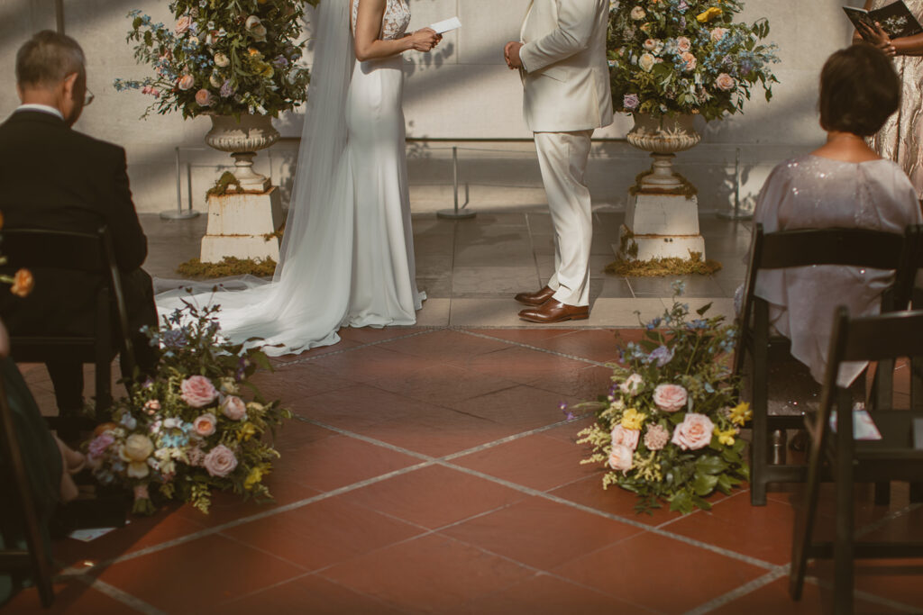 Columbus Museum of Art wedding ceremony